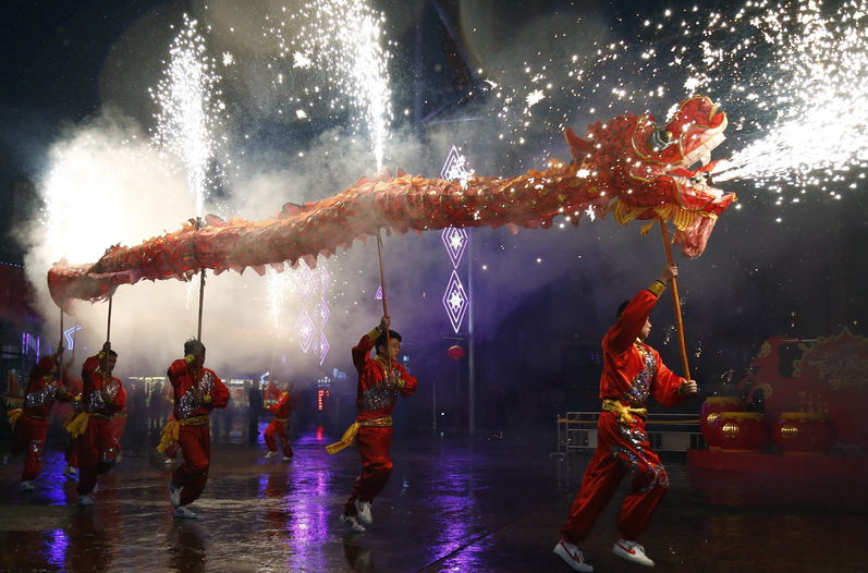 Asia le dio la bienvenida al año de la cabra