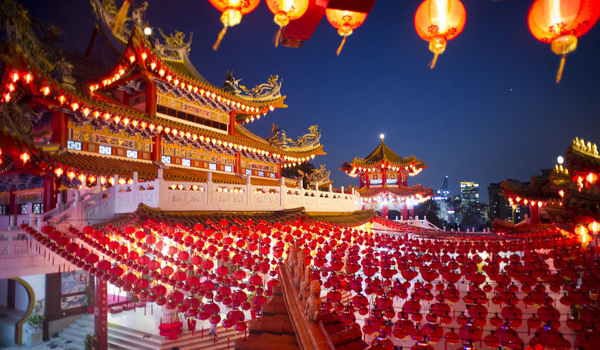 Asia le dio la bienvenida al año de la cabra