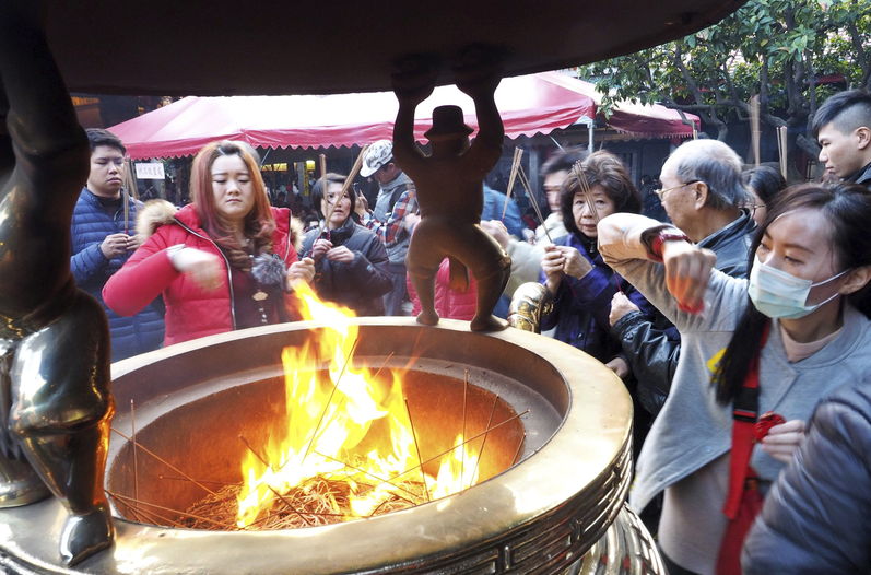 Asia le dio la bienvenida al año de la cabra