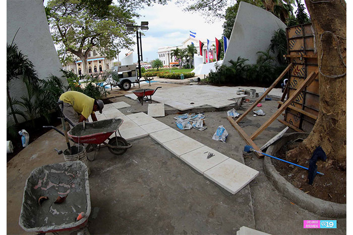 Alcaldía de Managua trabaja espacio donde será instalado monumento en honor al General Sandino