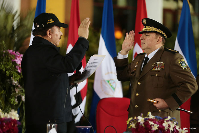 General Avilés: Ejército de Nicaragua continuará defendiendo la Paz en Nicaragua