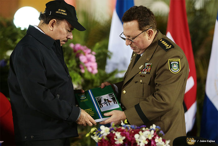 General Avilés: Ejército de Nicaragua continuará defendiendo la Paz en Nicaragua