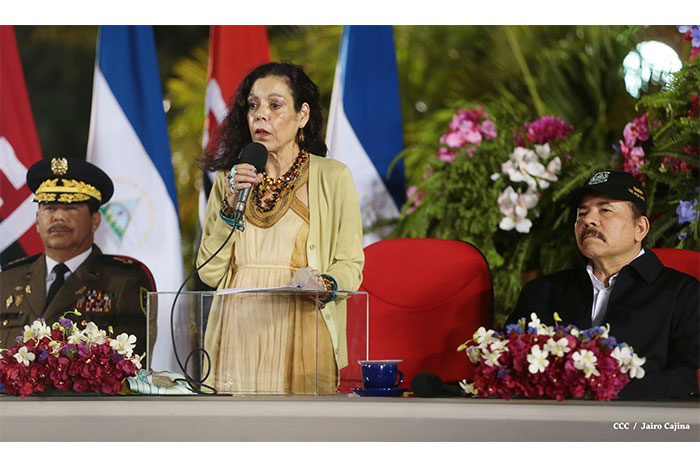 Compañera Rosario Murillo: “Unid@s vamos instalando pequeñas y grandes Victorias cada día”