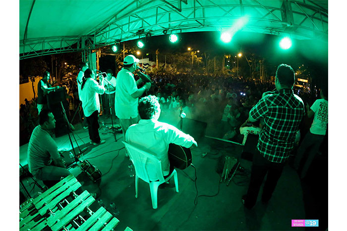 Juventud Sandinista le canta al General Augusto C. Sandino