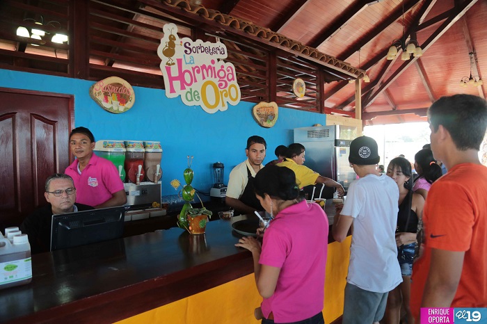 Tod@s disfrutan de la Casona del Café y la Hormiga de Oro