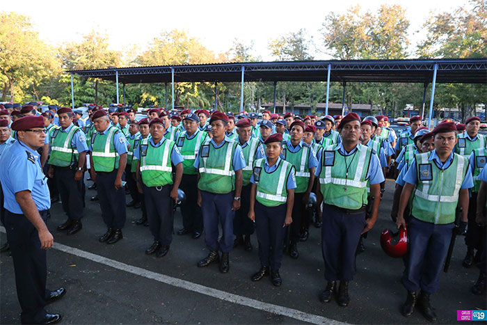 Fuerzas policiales se despliegan por todo el país para fortalecer seguridad ciudadana y humana