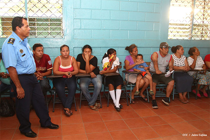 Avanzan asambleas de seguridad ciudadana en municipios de Managua
