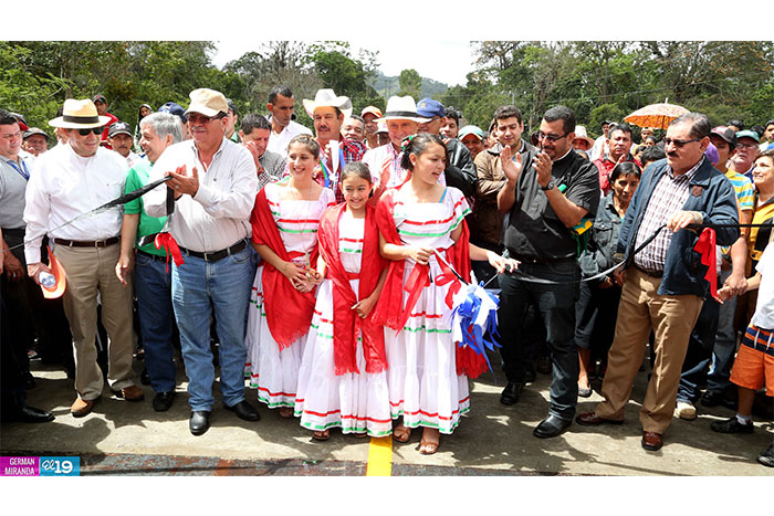Gobierno mejora condiciones de acceso a pobladores de comunidades de Jinotega
