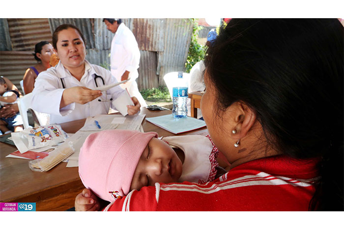 Realizan Feria de Salud en homenaje al Comandante Camilo Ortega en Masaya
