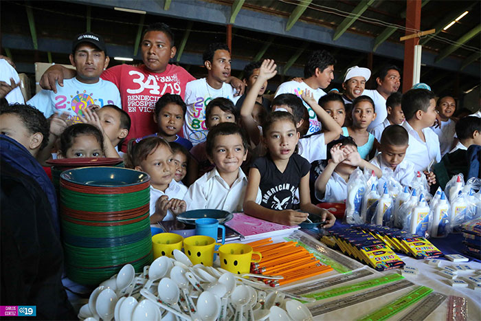 Gobierno Sandinista envía 700 mil paquetes escolares a niñ@s de comunidades alejadas de Nicaragua