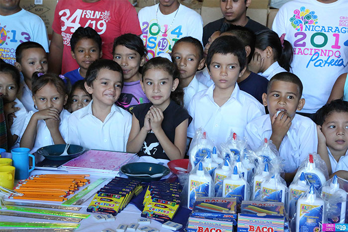 Gobierno Sandinista envía 700 mil paquetes escolares a niñ@s de comunidades alejadas de Nicaragua