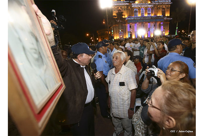 Presidente Daniel sostiene amplio intercambio con familiares de héroes de San José de las Mulas