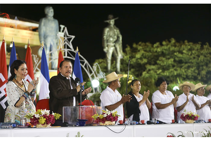 Daniel y Rosario presiden homenaje a Héroes y Mártires de Monimbó y San José de Las Mulas (FOTOS Y VIDEO)