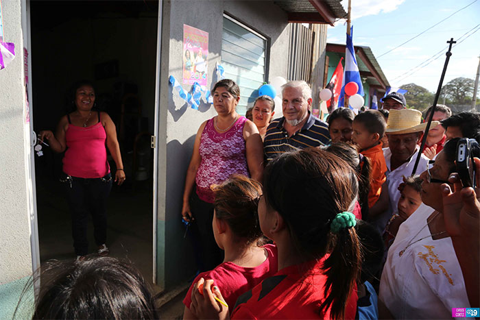 Inauguran en Masaya urbanización “Héroes y Mártires de Los Sabogales”