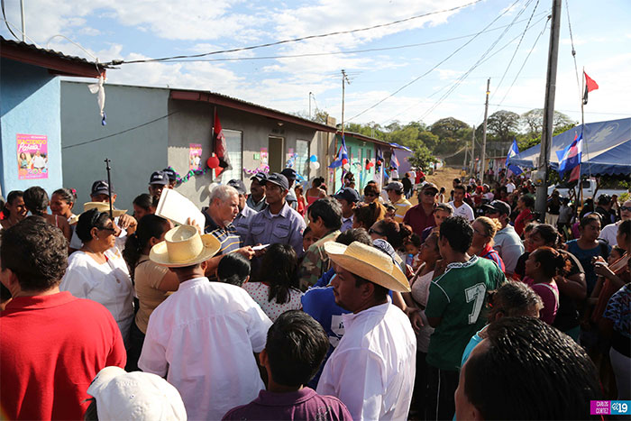 Inauguran en Masaya urbanización “Héroes y Mártires de Los Sabogales”