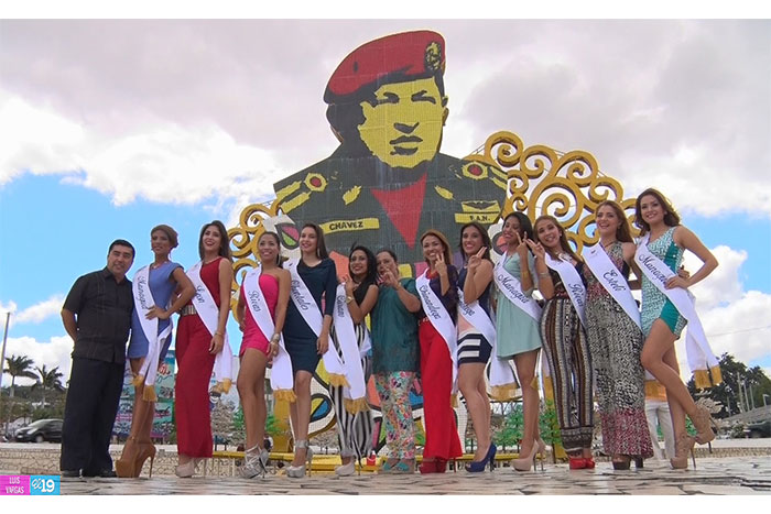 ALMA realiza recorrido con candidatas Carnaval 2015