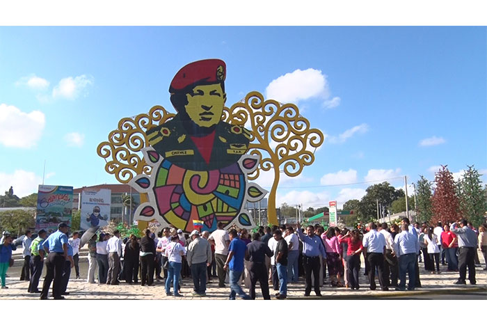 Nicaragua rinde homenaje a Chávez a dos años de su tránsito a la Inmortalidad