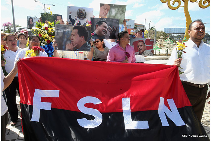 Nicaragua rinde homenaje a Chávez a dos años de su tránsito a la Inmortalidad