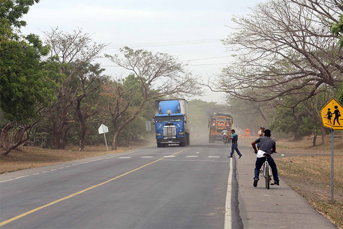 Comunidades cercanas al volcán San Cristobal viven relativa calma