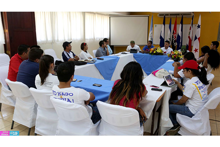Juventudes centroamericanas sostienen reunión de trabajo en Nicaragua