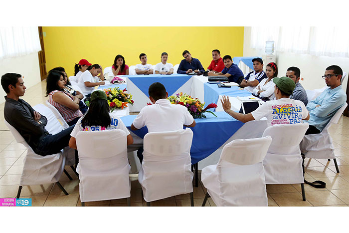 Juventudes centroamericanas sostienen reunión de trabajo en Nicaragua