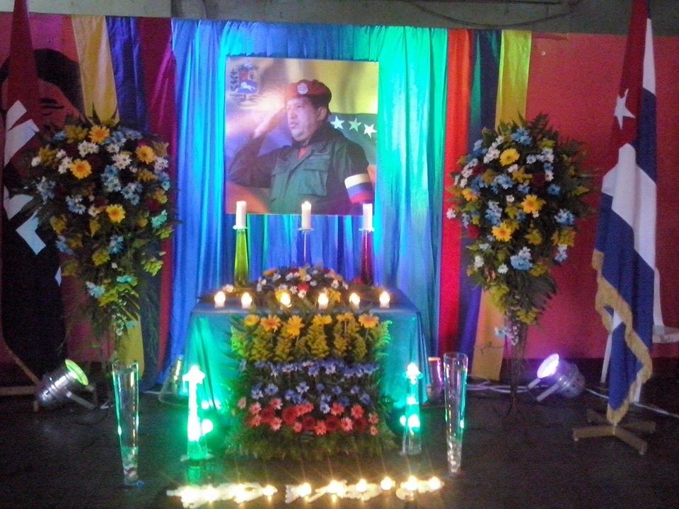 Carazo recordó al Comandante Chávez