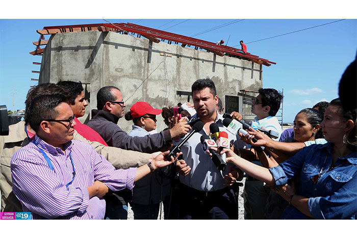 Construyen réplicas de museos de Sandino y Darío en Paseo Xolotlán