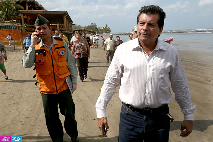 Pobladores de zonas costeras de San Rafael del Sur se preparan para Simulacro Nacional