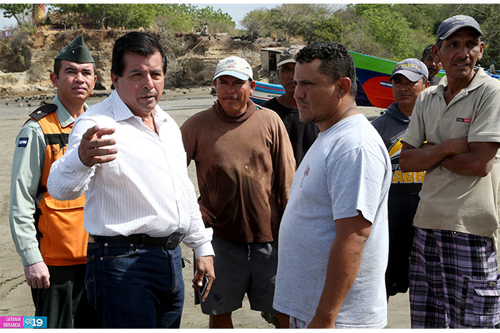 Pobladores de zonas costeras de San Rafael del Sur se preparan para Simulacro Nacional