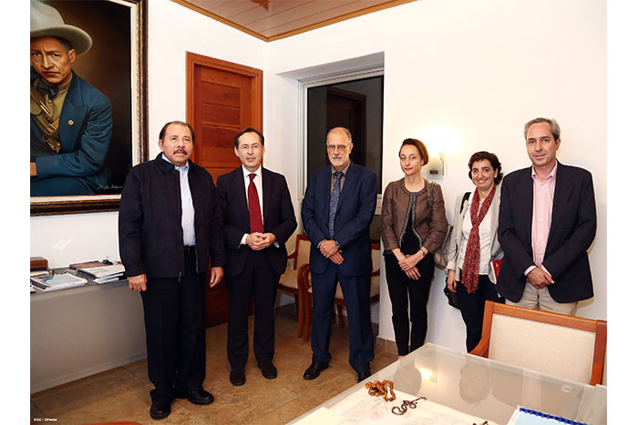 Presidente Daniel se reúne con el Secretario de Cooperación del Reino de España