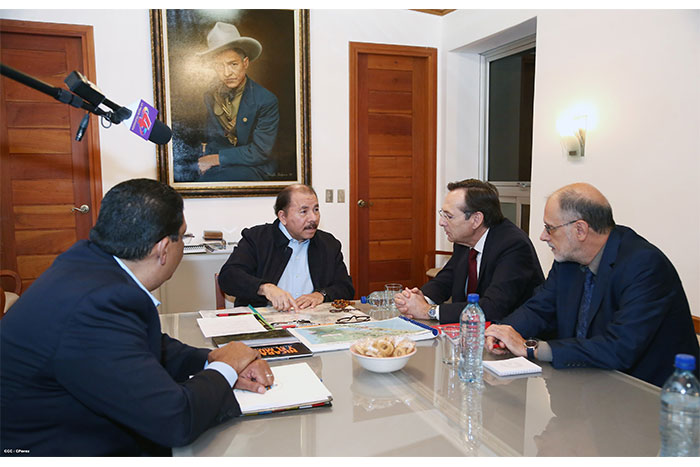 Presidente Daniel se reúne con el Secretario de Cooperación del Reino de España