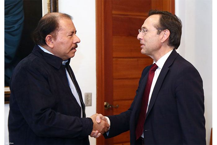 Presidente Daniel se reúne con el Secretario de Cooperación del Reino de España