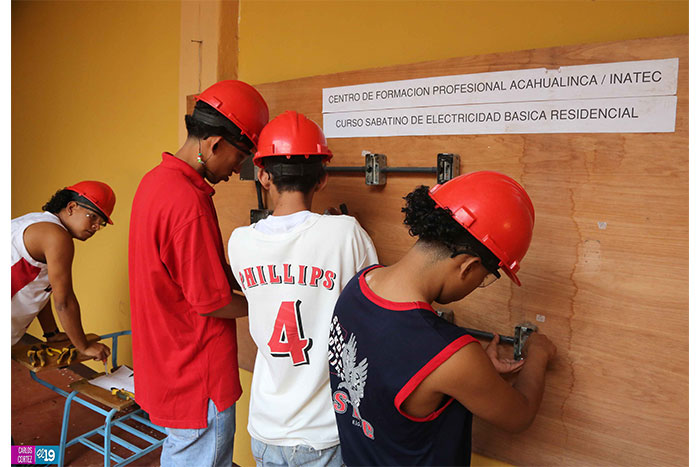Nicaragua avanza en su formación técnica