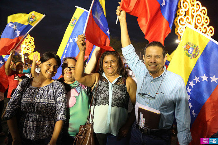 Nicaragua alza su voz en defensa de la soberanía de Venezuela