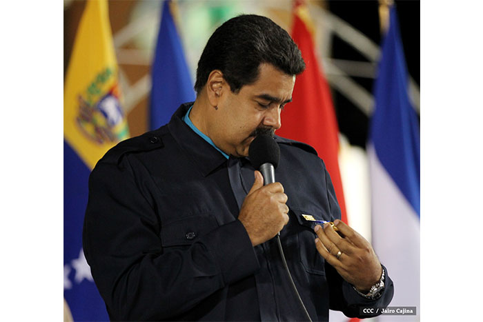 Nicaragua otorga su máxima condecoración al Presidente Nicolás Maduro