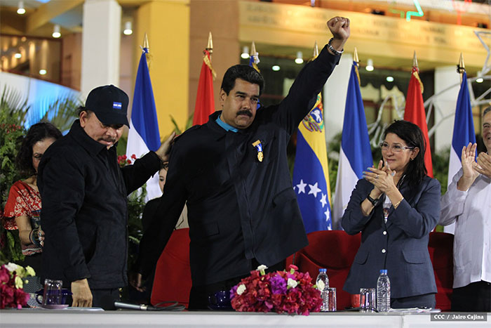Nicaragua otorga su máxima condecoración al Presidente Nicolás Maduro