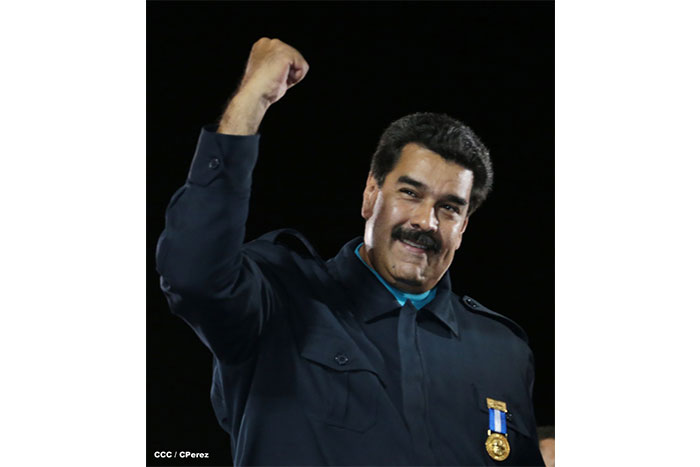 Nicaragua otorga su máxima condecoración al Presidente Nicolás Maduro