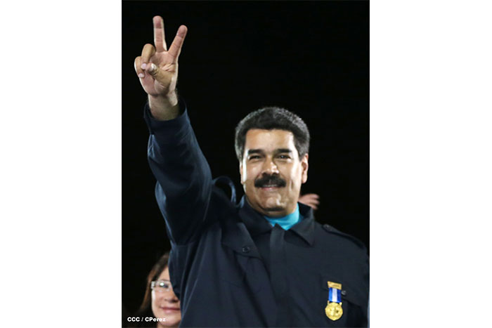 Nicaragua otorga su máxima condecoración al Presidente Nicolás Maduro