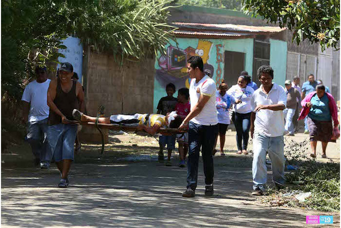 Pobladores del Jorge Dimitrov participan activamente en Simulacro de Terremoto