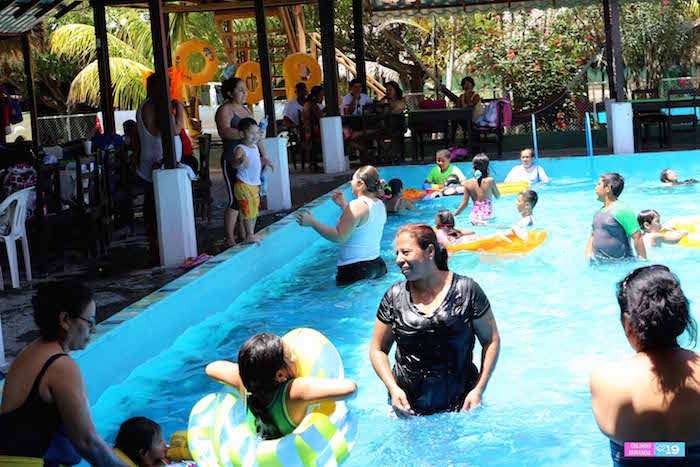 Termales aguas claras recibe a familias nicaragüenses este fin de semana