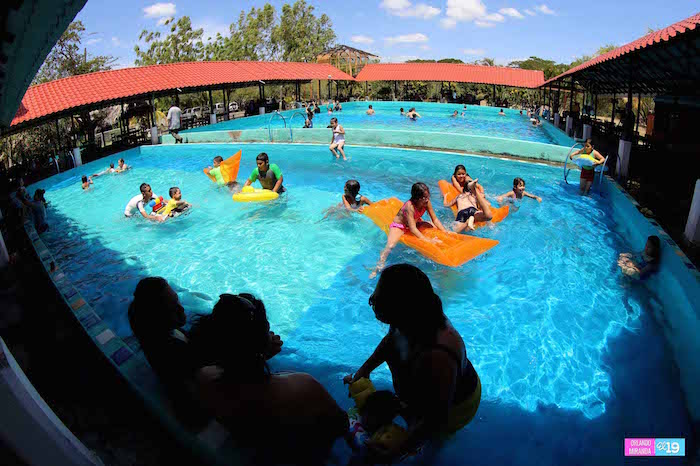 Termales aguas claras recibe a familias nicaragüenses este fin de semana