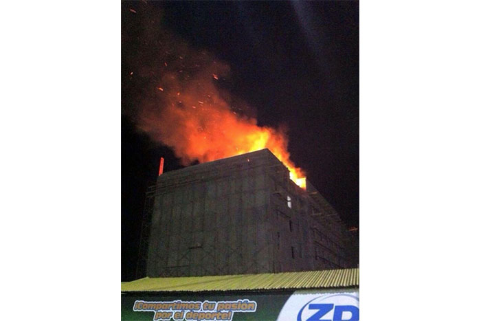 Incendio en Hotel Hyatt de Managua
