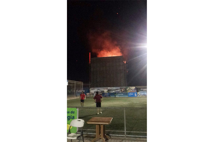 Incendio en Hotel Hyatt de Managua
