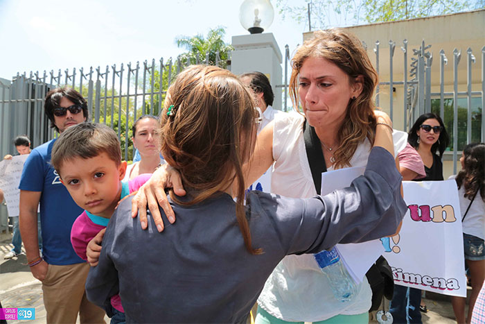 Madre nicaragüense denuncia por secuestro de su hijo a ciudadano alemán