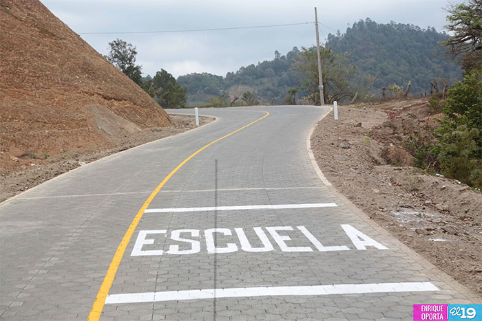 Quilalí inaugura nuevo tramo de carretera