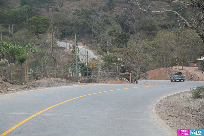 Quilalí inaugura nuevo tramo de carretera