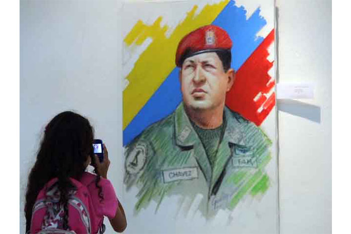 Palacio de la Cultura expone arte en homenaje a Chávez