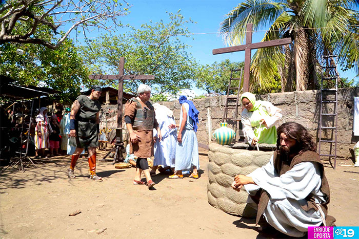 Judea de Tipitapa se prepara para puesta en escena de “El Huerto de los Olivos”