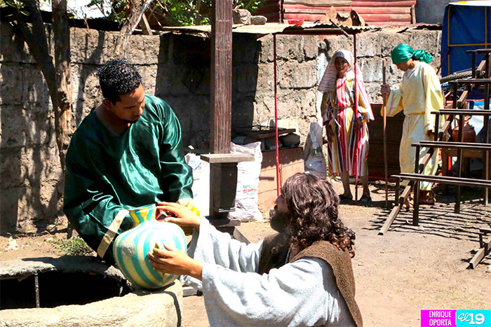 Judea de Tipitapa se prepara para puesta en escena de “El Huerto de los Olivos”