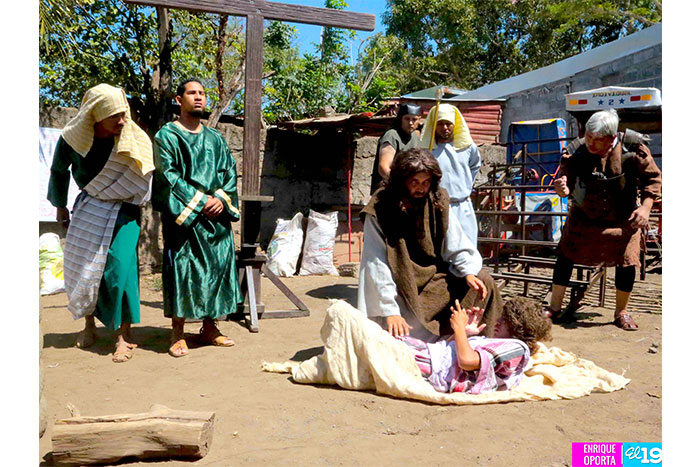 Judea de Tipitapa se prepara para puesta en escena de “El Huerto de los Olivos”